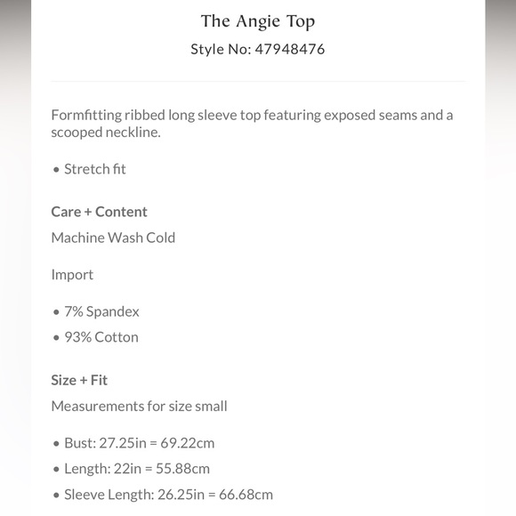 The Angie Top-Free People - Picture 2 of 2